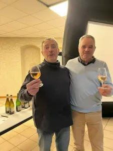 Philippe MUNOZ et José DUSAUX les animateurs de la dégustation